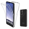 Image de Coque pour Samsung Galaxy A14 5G - housse etui silicone gel fine 360 integrale (avant et arriere) + film ecran - TRANSPARENT -
