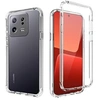 Image de Coque pour Xiaomi 13 5G - housse etui silicone gel fine 360 integrale (avant et arriere) + film ecran - TRANSPARENT -
