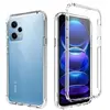 Image de Coque pour Xiaomi Poco X5 Pro 5G / Redmi Note 12 Pro 5G - housse etui silicone gel fine 360 integrale (avant et arriere) + film ecran - TRANSPARENT -