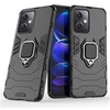Image de Coque pour Xiaomi Poco X5 5G / Redmi Note 12 5G - housse etui rigide anti choc + film ecran - NOIR -