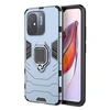 Image de Coque pour Xiaomi Redmi 12C / Redmi 11A / Poco C55 - housse etui rigide anti choc + film ecran - BLEU FONCE -