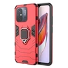 Image de Coque pour Xiaomi Redmi 12C / Redmi 11A / Poco C55 - housse etui rigide anti choc + film ecran - ROUGE -
