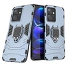 Image de Coque pour Xiaomi Redmi Note 12 4G - housse etui rigide anti choc + verre trempe - BLEU FONCE -