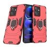 Image de Coque pour Xiaomi Redmi Note 12 4G - housse etui rigide anti choc + verre trempe - ROUGE -
