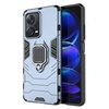 Image de Coque pour Xiaomi Redmi Note 12 Pro+ Plus 5G - housse etui rigide anti choc + film ecran - BLEU FONCE -