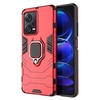 Image de Coque pour Xiaomi Redmi Note 12 Pro+ Plus 5G - housse etui rigide anti choc + verre trempe - ROUGE -