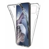 Image de Coque pour Xiaomi Redmi 12 Pro+ Plus 5G - housse etui silicone gel fine 360 integrale (avant et arriere) + film ecran - TRANSPARENT -