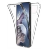 Image de Coque pour Xiaomi Redmi 12 Pro+ Plus 5G - housse etui silicone gel fine 360 integrale (avant et arriere) + verre trempe - TRANSPARENT -