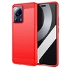Image de Coque pour Xiaomi 13 Lite 5G - housse etui silicone gel carbone + film ecran - ROUGE -