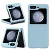 Image de Coque pour Samsung Galaxy Z Flip 5 5G - housse etui rigide avant et arriere - BLEU CLAIR -