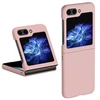 Image de Coque pour Samsung Galaxy Z Flip 5 5G - housse etui rigide avant et arriere - ROSE -