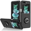 Image de Coque pour Samsung Galaxy Z Flip 5 5G - housse etui rigide bague anti choc magnetique - NOIR -
