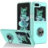 Image de Coque pour Samsung Galaxy Z Flip 5 5G - housse etui rigide bague anti choc magnetique - BLEU CLAIR -