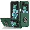 Image de Coque pour Samsung Galaxy Z Flip 5 5G - housse etui rigide bague anti choc magnetique - VERT -