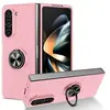 Image de Coque pour Samsung Galaxy Z Fold 5 5G - housse etui rigide bague anti choc magnetique - ROSE -