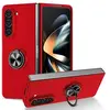 Image de Coque pour Samsung Galaxy Z Fold 5 5G - housse etui rigide bague anti choc magnetique - ROUGE -