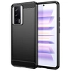Image de Coque pour Xiaomi Poco F5 Pro 5G / Redmi K60 / K60 Pro - housse etui silicone gel carbone + film ecran - NOIR -