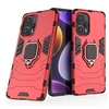 Image de Coque pour Xiaomi Poco F5 5G / Redmi Note 12 Turbo - housse etui rigide anti choc + film ecran - ROUGE -