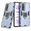 Image de Coque pour Xiaomi Poco F5 Pro 5G / Redmi K60 / K60 Pro - housse etui rigide anti choc + film ecran - BLEU FONCE -