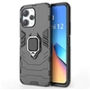 Image de Coque pour Xiaomi Redmi 12 4G - housse etui rigide anti choc + film ecran - NOIR -