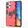 Image de Coque pour Xiaomi Redmi 12 4G - housse etui rigide anti choc + verre trempe - ROUGE -