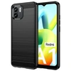 Image de Coque pour Xiaomi Redmi A1 / A2 - housse etui silicone gel carbone + film ecran - NOIR -