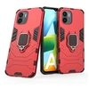Image de Coque pour Xiaomi Redmi A1 / A2 - housse etui rigide anti choc + verre trempe - ROUGE -