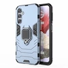 Image de Coque pour Samsung Galaxy S23 FE 5G - housse etui rigide anti choc + film ecran - BLEU FONCE -