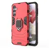 Image de Coque pour Samsung Galaxy S23 FE 5G - housse etui rigide anti choc + verre trempe - ROUGE -