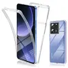 Image de Coque pour Xiaomi 13T / 13T Pro 5G - housse etui silicone gel fine 360 integrale (avant et arriere) + film ecran - TRANSPARENT -