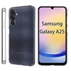 Image de Coque pour Samsung Galaxy A24 4G / A25 5G - housse etui silicone gel fine + verre trempe - TRANSPARENT TPU -