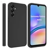 Image de Coque pour Samsung Galaxy A05s - housse etui silicone gel fine + verre trempe - NOIR -