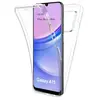 Image de Coque pour Samsung Galaxy A15 4G / 5G - housse etui silicone gel fine 360 integrale (avant et arriere) + film ecran - TRANSPARENT -