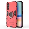 Image de Coque pour Samsung Galaxy A05s - housse etui rigide anti choc + verre trempe - ROUGE -