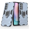 Image de Coque pour Samsung Galaxy A24 4G / A25 4G / 5G - housse etui rigide anti choc + verre trempe - BLEU FONCE -