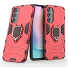 Image de Coque pour Samsung Galaxy A24 4G / A25 4G / 5G - housse etui rigide anti choc + verre trempe - ROUGE -