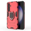 Image de Coque pour Samsung Galaxy S24 5G - housse etui rigide anti choc + film ecran - ROUGE -