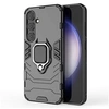 Image de Coque pour Samsung Galaxy S24 5G - housse etui rigide anti choc + verre trempe - NOIR -