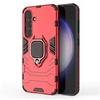 Image de Coque pour Samsung Galaxy S24 5G - housse etui rigide anti choc + verre trempe - ROUGE -