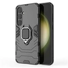 Image de Coque pour Samsung Galaxy S24 Plus 5G - housse etui rigide anti choc + verre trempe - NOIR -