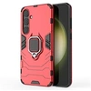 Image de Coque pour Samsung Galaxy S24 Plus 5G - housse etui rigide anti choc + verre trempe - ROUGE -