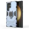 Image de Coque pour Samsung Galaxy S24 Ultra 5G - housse etui rigide anti choc + film ecran - BLEU FONCE -