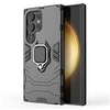 Image de Coque pour Samsung Galaxy S24 Ultra 5G - housse etui rigide anti choc + verre trempe - NOIR -