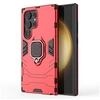 Image de Coque pour Samsung Galaxy S24 Ultra 5G - housse etui rigide anti choc + verre trempe - ROUGE -