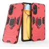 Image de Coque pour Xiaomi Redmi 13C / Poco C65 / Poco M6 5G - housse etui rigide anti choc + film ecran - ROUGE -