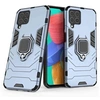 Image de Coque pour Samsung Galaxy M33 5G - housse etui rigide anti choc + verre trempe - BLEU FONCE -