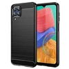 Image de Coque pour Samsung Galaxy M33 5G - housse etui silicone gel carbone + film ecran - NOIR -