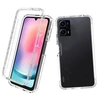 Image de Coque pour Xiaomi Poco F5 5G / Redmi Note 12 Turbo - housse etui silicone gel fine 360 integrale (avant et arriere) + film ecran - TRANSPARENT -