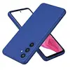 Image de Coque pour Samsung Galaxy S24 5G - housse etui silicone gel fine + verre trempe - BLEU FONCE -