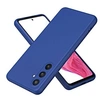 Image de Coque pour Samsung Galaxy S24 Plus 5G - housse etui silicone gel fine + film ecran - BLEU FONCE -
